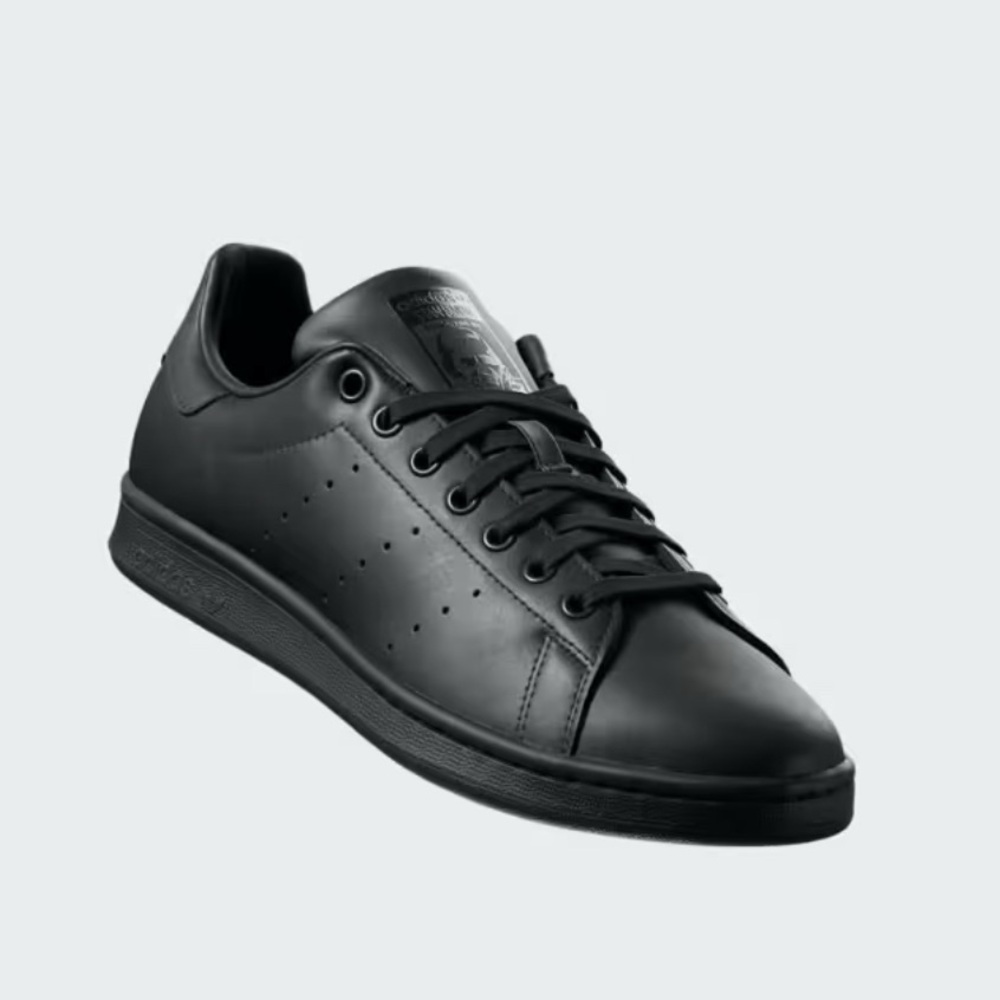Adidas Originals Stan Smith Core Black Shoes - Women’s 6 / Men’s 5